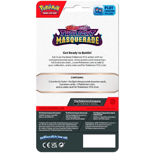 Pokemon Blister Twilight Masquerade – Porygon-Z