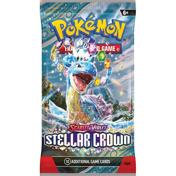 Mini Portfolio Greninja Lapras + Sobre Stellar Crown inglés