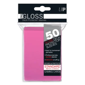 Funtas para cartas Ultra Pro PRO-GLOSS (50 unidades) - Rosa