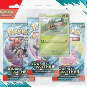Pokemon Journey Together - 3-Blister Yanmega (3 sobres)