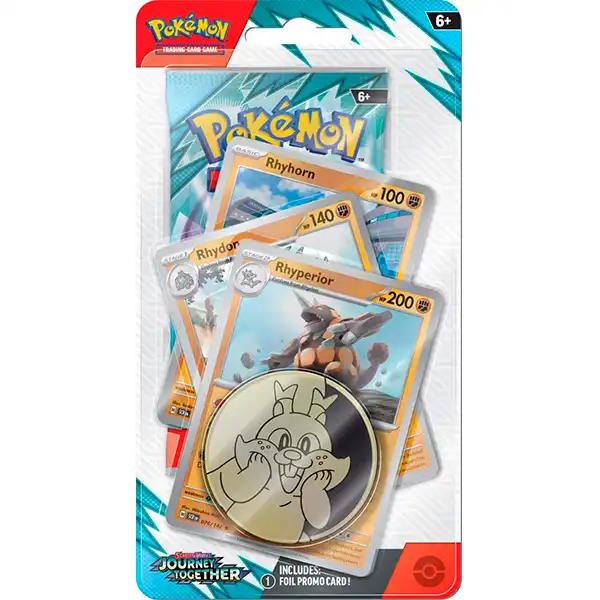 Pokemon Journey Together - Blister Rhyperior Premium Checklane