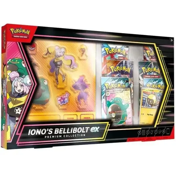 Pokemon Iono's Bellibolt EX - Premium Collection inglés