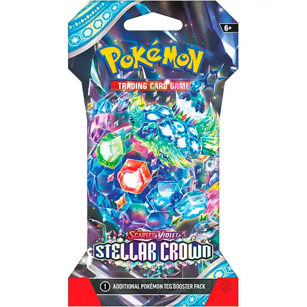 Pokemon Sleeved Booster Stellar Crown