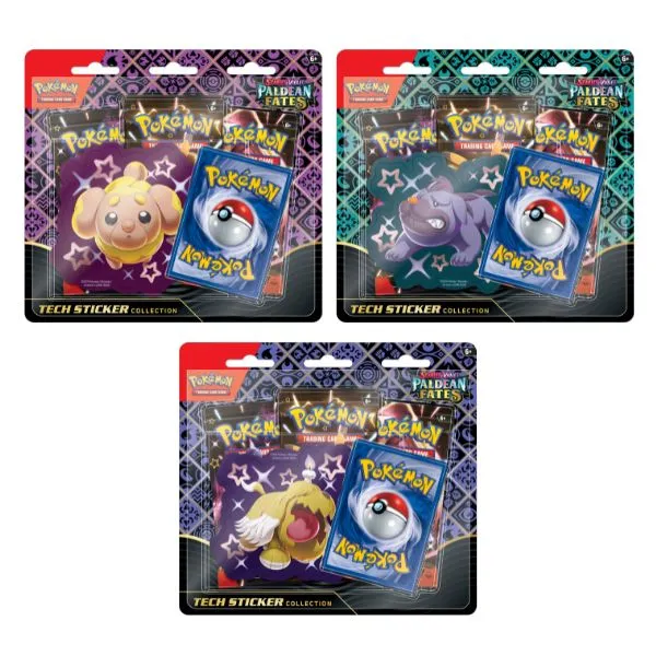 Pokemon Paldean Fates - Tech Sticker Collection Inglés