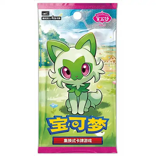 Sobre Pokemon Gem Pack Vol 1 (CBB1 C) - Chino 2025