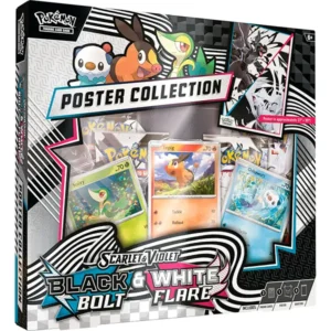 Poster Collection Black Bolt & White Flare (Fulgor Negro y Llama Blanca)