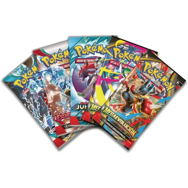 Caja Mega Lucario ex Figura Collection - Español Pokémon TCG