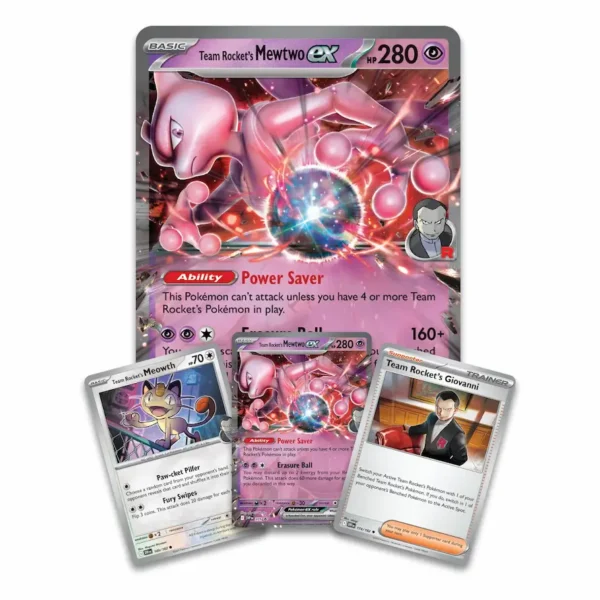 Team Rocket Mewtwo ex Box - Español Pokemon TCG