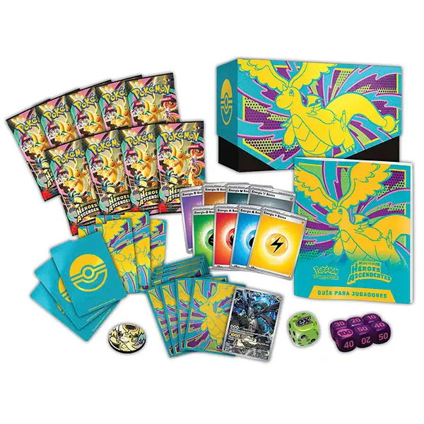 HeroesAscendidosETB-contenido (RESERVA) ETB Heroes Ascendentes - Pokémon TCG español