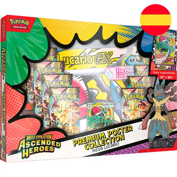 PremiumHerores2esp (RESERVA) Premium Poster Collection Heroes Ascendidos - Pokémon español